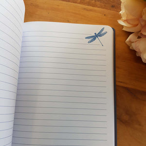 Dragonfly Floral Soft Cover Journal