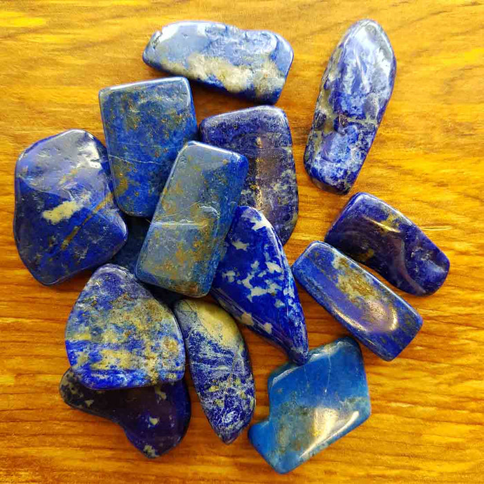 Lapis Tumble (irregular shapes. assorted)