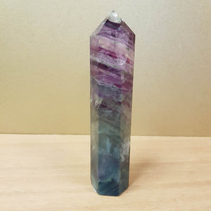 Rainbow Fluorite Polished Point