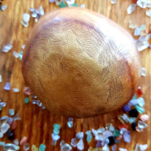 Puriri Mushroom Hand Crafted in New Zealand from 1000 year old Puriri from the Feilding Area (approx.6x6.5x4cm)