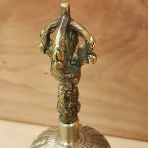 Tibetan Bell (brass approx. 13x7cm)