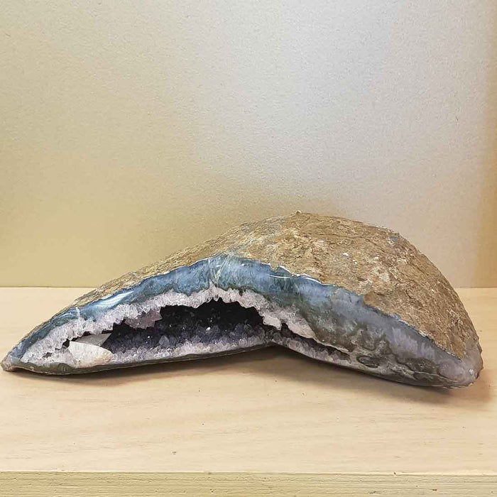 Amethyst Geode. (approx. 8x28x15cm)