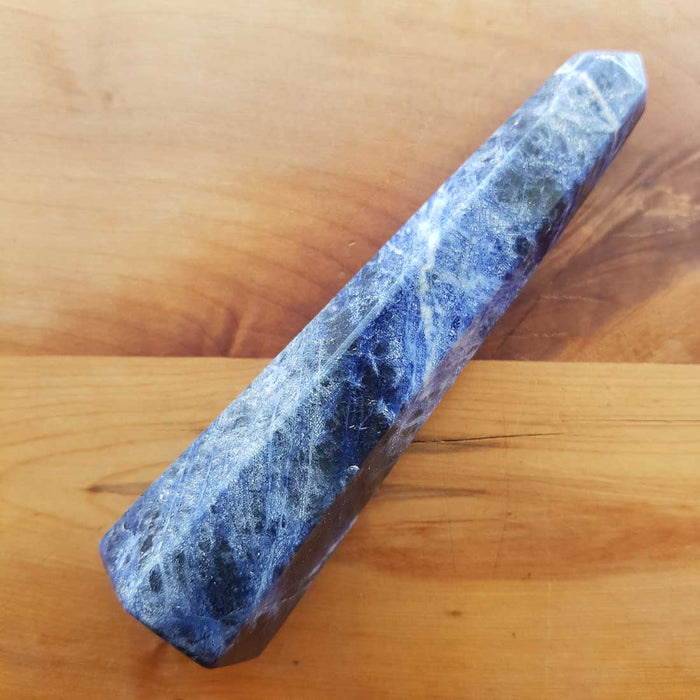 Sodalite Obelisk (approx. 12.5x3x3cm)