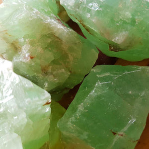 Green Calcite Rough Rock