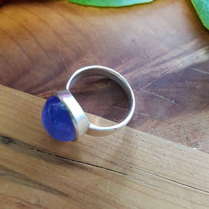 Tanzanite Ring set in Sterling Silver
