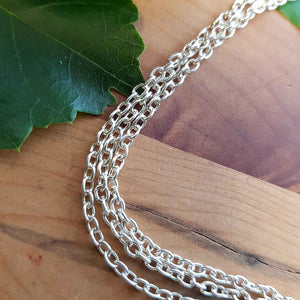 White Metal Chain (approx. 45cm)