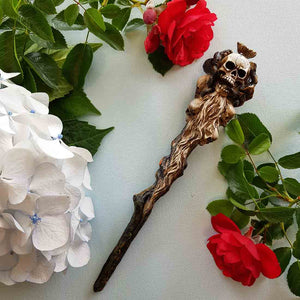 Skulls Magic Wand (approx. 23x4.5cm)