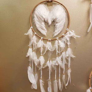 Angel Wing Dream Catcher (approx. 31cm diameter)