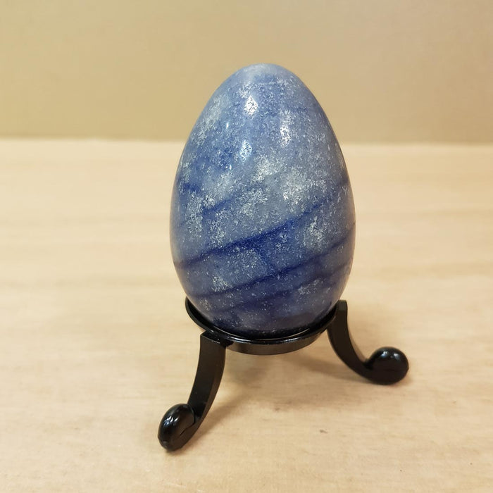 Blue Quartz Egg (assorted approx. 5to5.5x3.5cm)