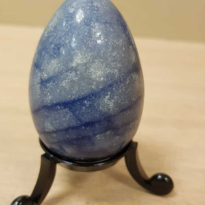 Blue Quartz Egg (assorted approx. 5to5.5x3.5cm)