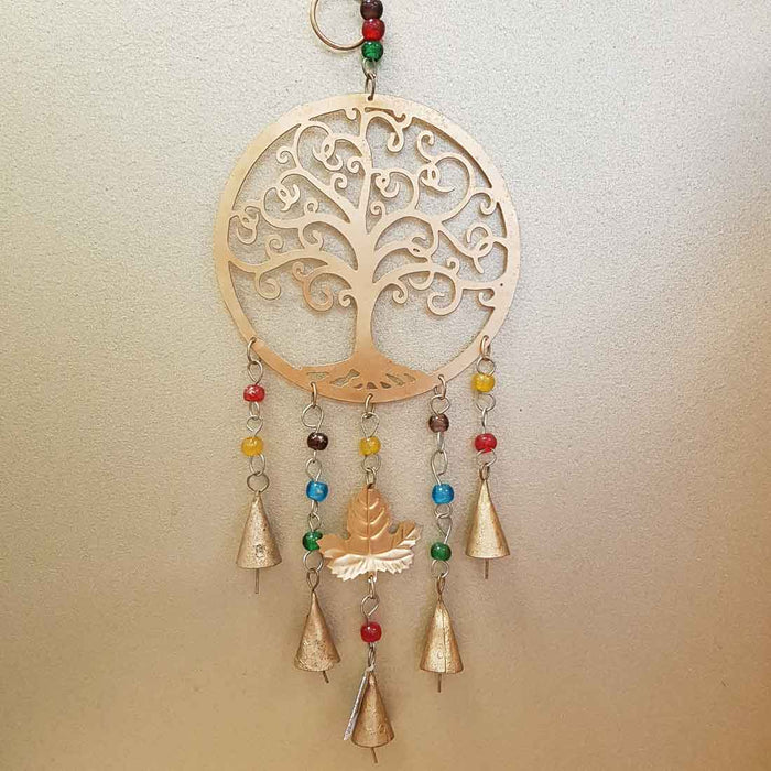 Tree of Life Hanging with Bells (metal approx. 57x15cm).