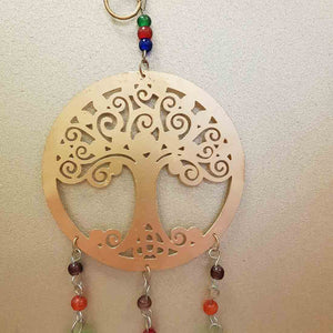 Tree of Life Hanging with Bells (metal approx. 58x15cm).