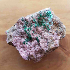 Cobaltian Calcite (aka Salrose) Specimen (approx. 8x6.5x4cm)