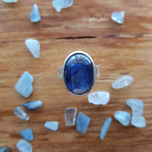 Kyanite Ring set in Sterling Silver