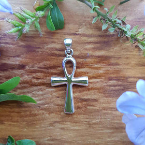 Ankh Pendant in Sterling Silver