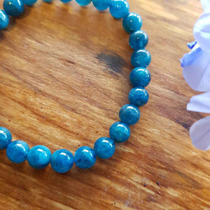 Blue Apatite Bracelet