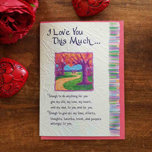 I Love You This Much... Greeting Card