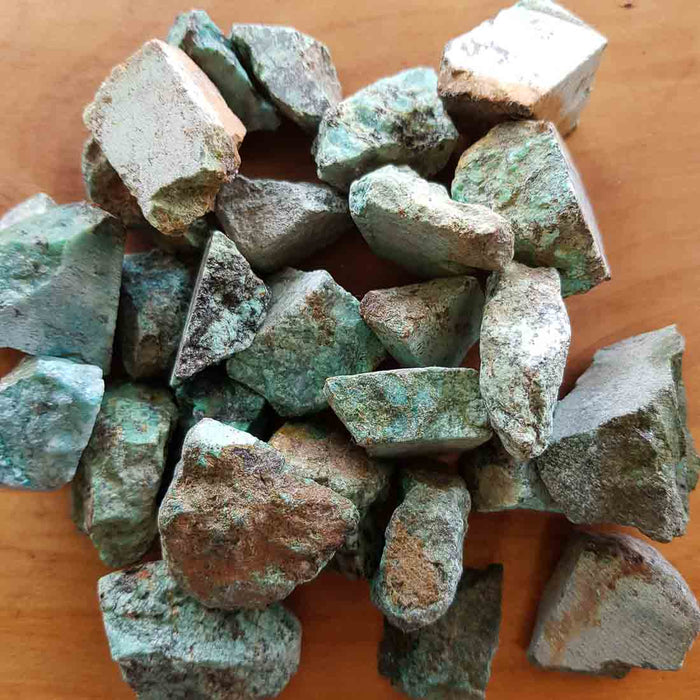 Turquoise Rough Rock Specimen (assorted. approx. 2-3cm dimensions)