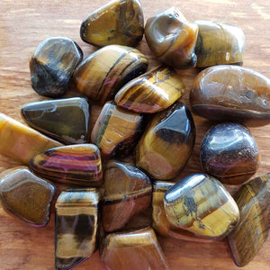 Gold Tigers Eye Tumble (assorted)