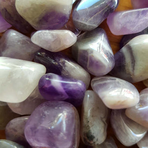 Chevron Amethyst Tumble