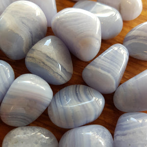 Blue Lace Agate Tumble (assorted)