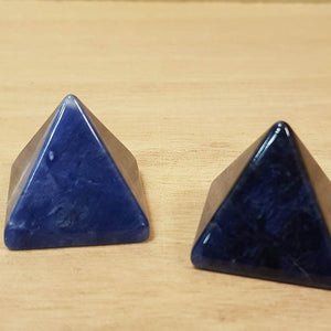 Sodalite Pyramid