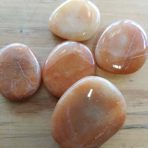 Red Aventurine Flatstone