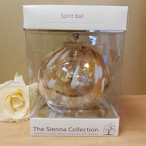 Pastel Gold Hand Crafted Spirit Ball (15cm)