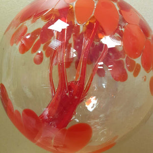 Red Hand Crafted Spirit Ball (15cm)