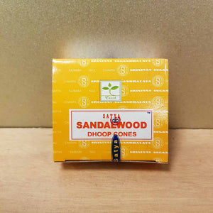 Sandalwood Dhoop Incense Cones (Satya)