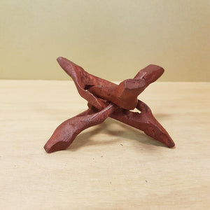 Wooden Tripod Stand (approx. 5.5x10.5cm)