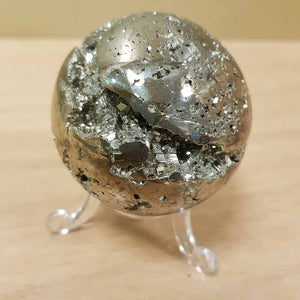 Pyrite Sphere. (approx. 5.5x5.5cm)