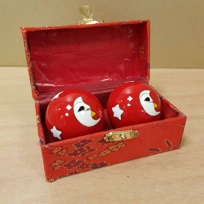 Red Moon Health Balls. (box colours vary. approx size of each ball is 5cm)