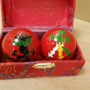 Red Dragon Health Balls.  (box colours vary. approx size of each ball is 5cm)