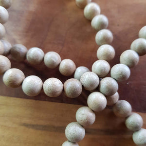 Camphorwood Mala Prayer Beads