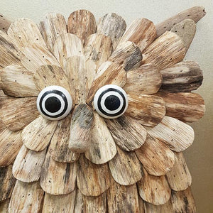 Driftwood Owl (approx. 50x36x6cm)