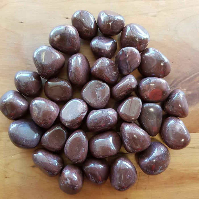 Purple Jasper Tumble. (assorted)