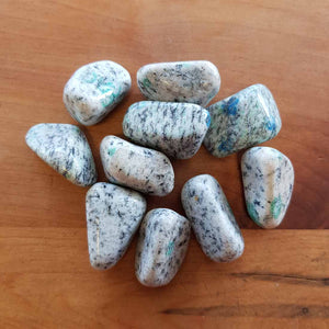 K2. (Azurite in Granite) Tumble (assorted)