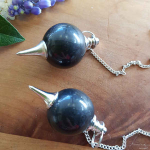 Obsidian Ball Pendulum (assorted)