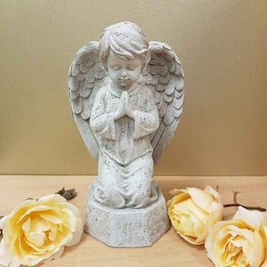 Boy Angel Praying (approx 37x46cm suitable indoor and outdoor)