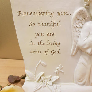 Remembering You Standing Plaque
