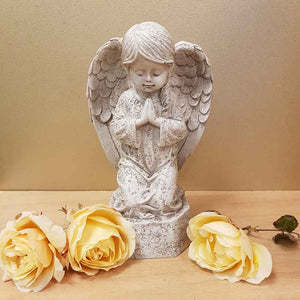 Girl Angel Praying (approx 37x46cm suitable indoor and outdoor)