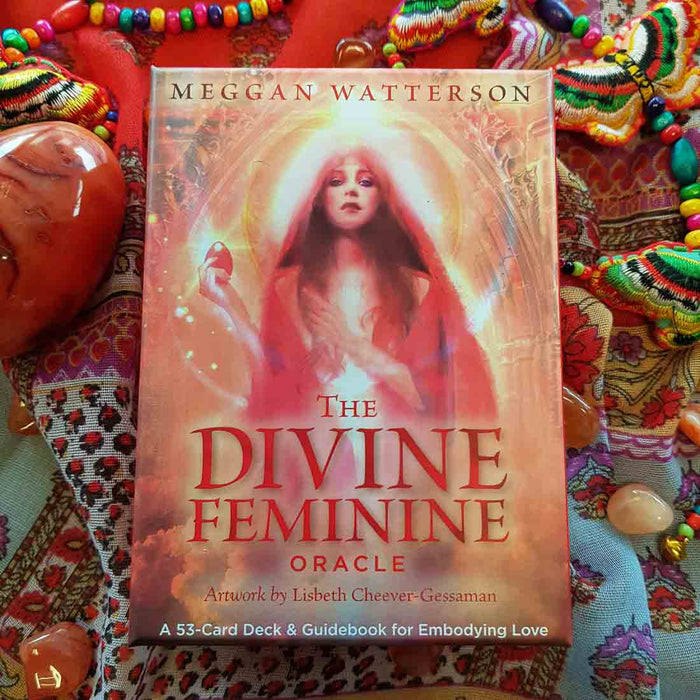 Divine Feminine Oracle Cards (53 cards and guide book)
