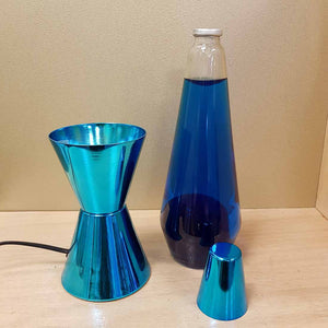 Motion Lamp Metallic Blue (approx 41x10x10cm)