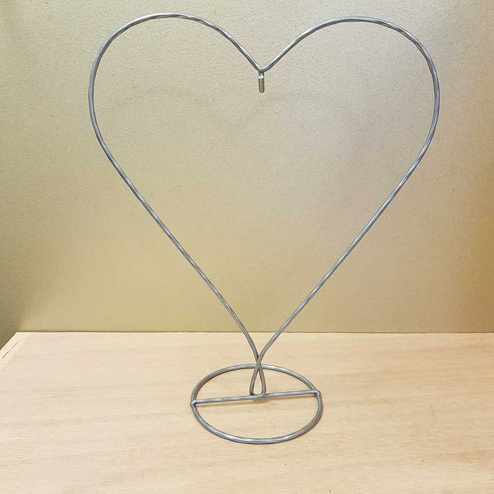 Silver Heart Stand for Spirit Balls & Hearts (approx. 23x28x10cm)