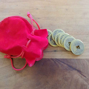 Bag of 10 Feng Shui Coins