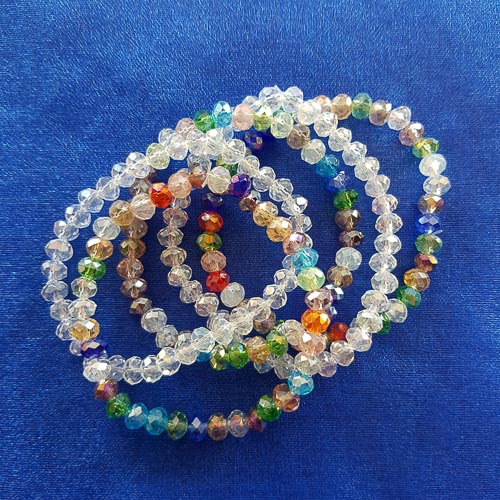 Sparkly Glass Bracelet (assorted colours)