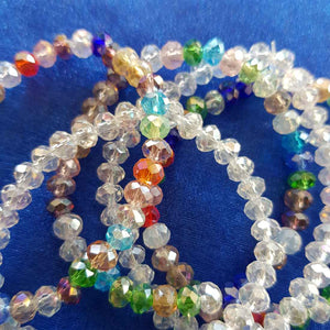 Sparkly Glass Bracelet (assorted colours)