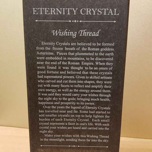 Fairy Eternity Crystal Wishing Thread (approx. 30cm long)