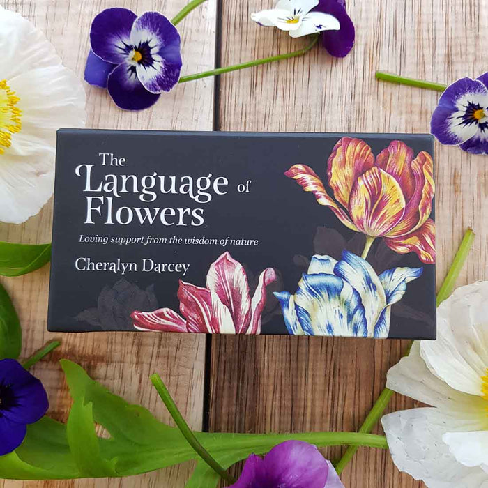 The Language of Flowers Mini Inspiration Deck (loving support from the wisdom of nature)